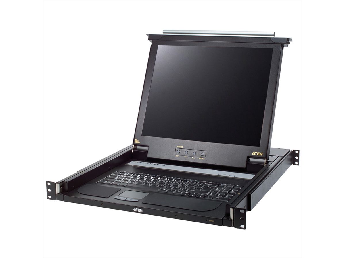 ATEN CL1000M KVM-Konsole, 43cm LCD, VGA, PS/2, FR-Layout