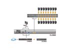 ATEN CL5800N KVM-Konsole, 48cm LCD, VGA, PS/2-USB, Peripheral Port, DE-Layout