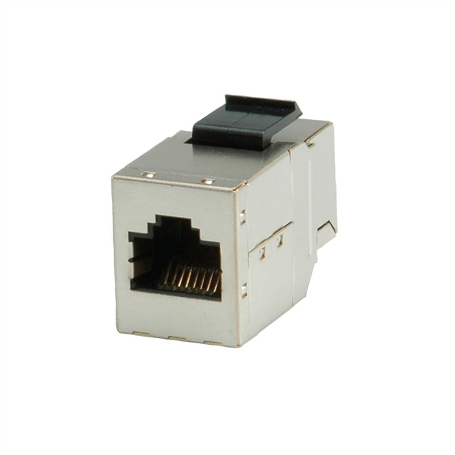 ROLINE RJ-45 Kupplung, Keystone, geschirmt, Cat.6A (Class EA)