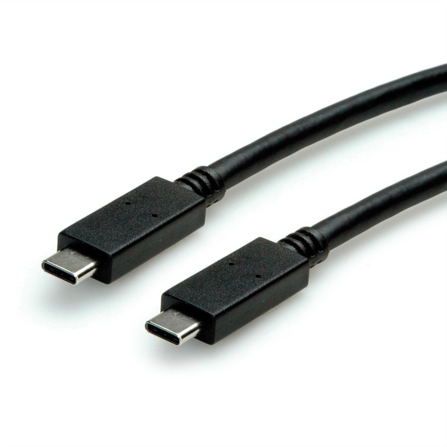 STANDARD USB 3.2 Gen 2 Kabel, Emark, USB C-C, ST/ST, 10Gbit/s, 100W, schwarz, 1 m