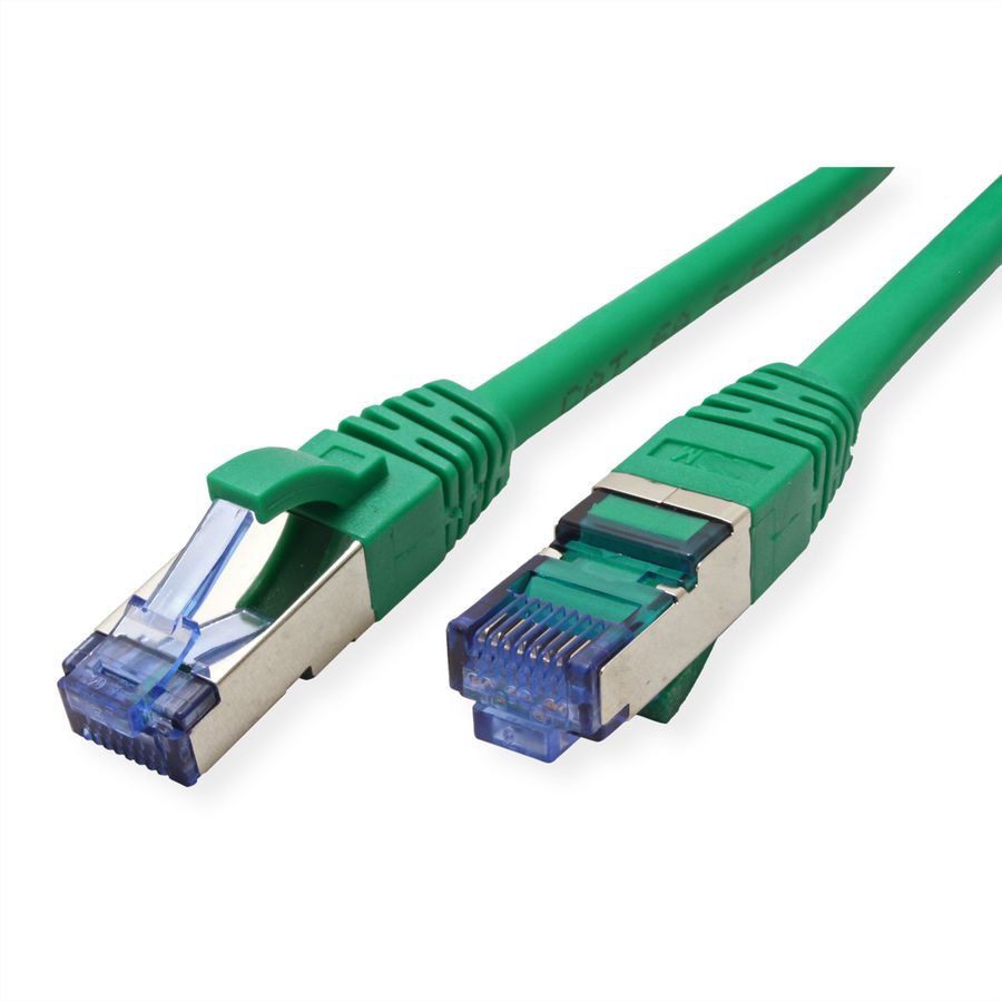 VALUE Patchkabel Cat.6A (Class EA) S/FTP (PiMF), LSOH, grün, 15 m