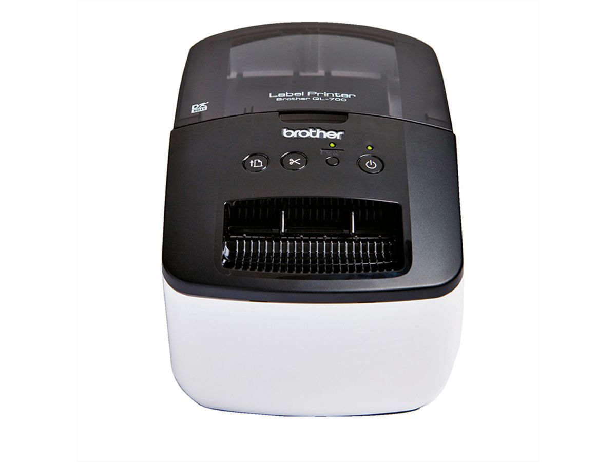 BROTHER P-Touch QL-700 Label Printer - Beschriftungsgerät, "Plug-In and Label"-Funktionalität