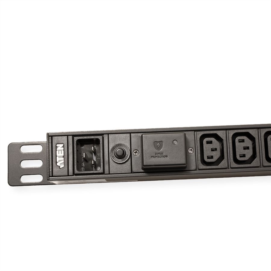 ATEN PE0118SG 1U 10A 18-Port Basic PDU mit Überspannungsschutz