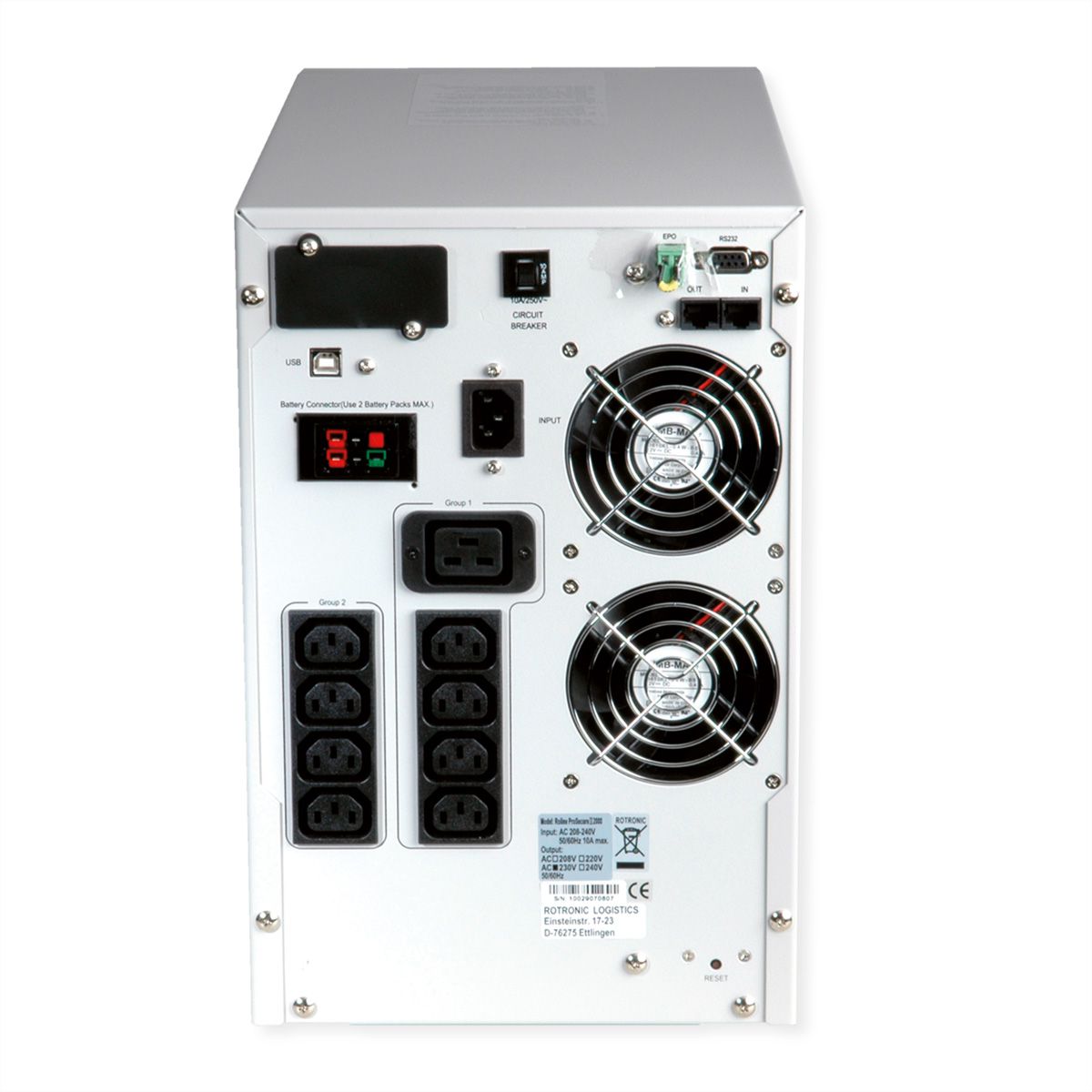 ROLINE ProSecure II 3000 - Online USV