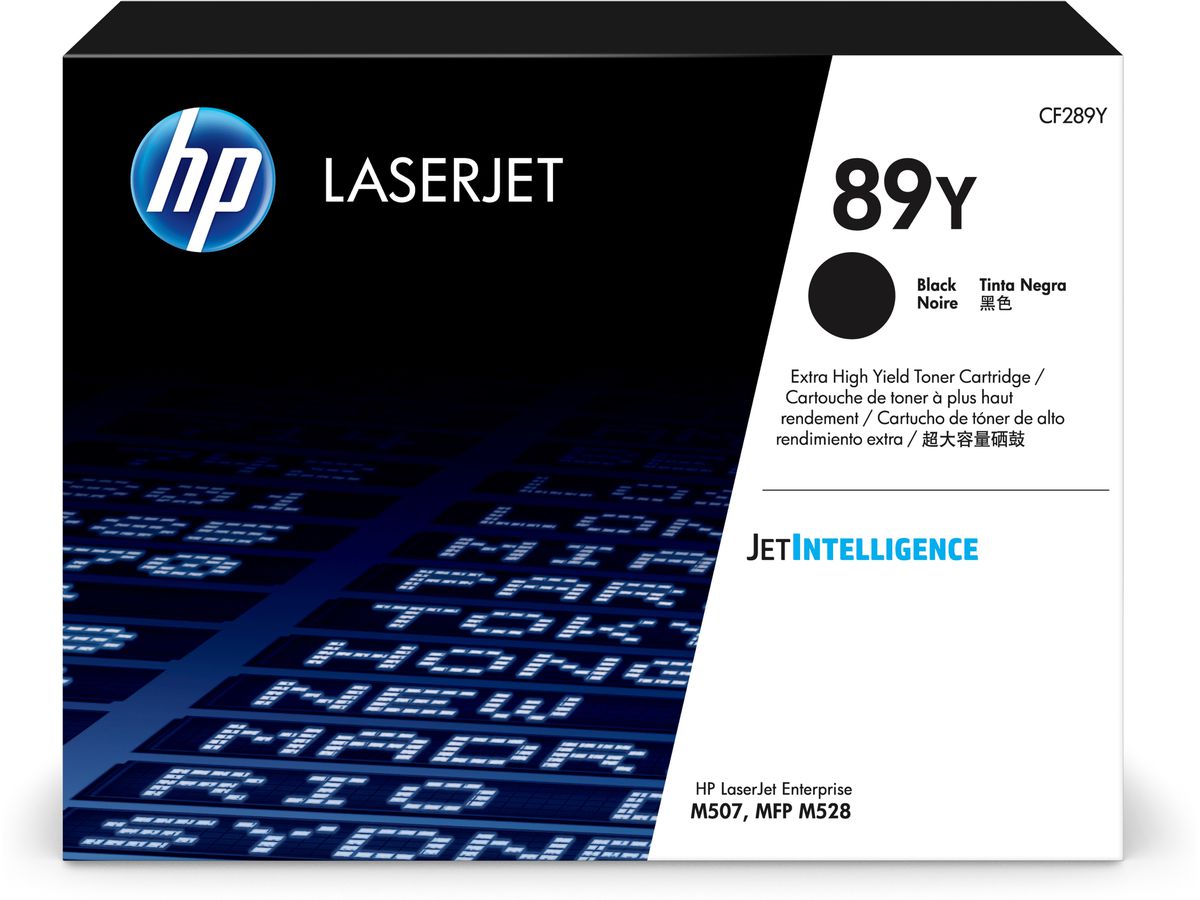 HP 89Y Schwarz Original LaserJet Tonerkartusche mit sehr hoher Reichweite