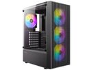 ANTEC AX27 RGB Elite PC Gehäuse Midi Tower Gaming ATX, schwarz