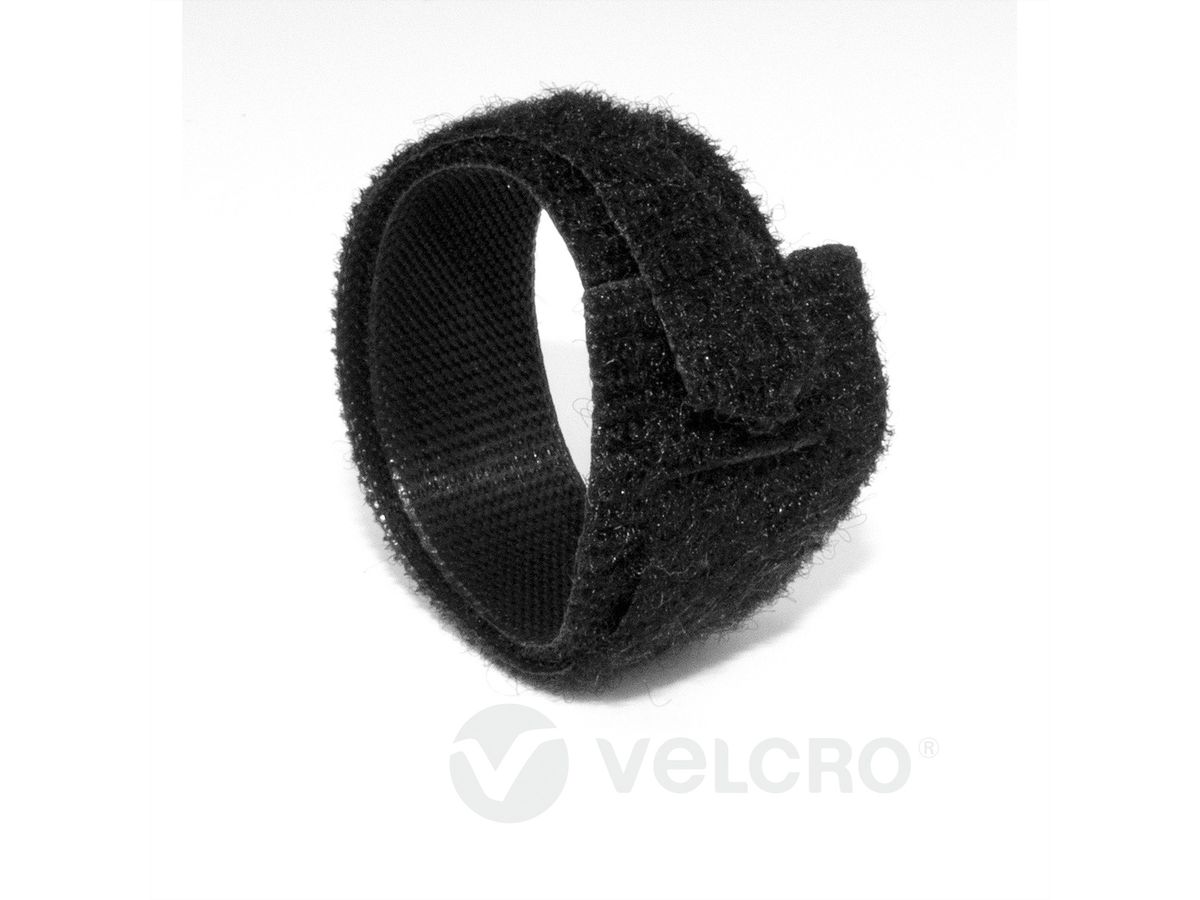 VELCRO® One Wrap® Strap 20mm x 330mm, 25 Stück, flammhemmend, schwarz
