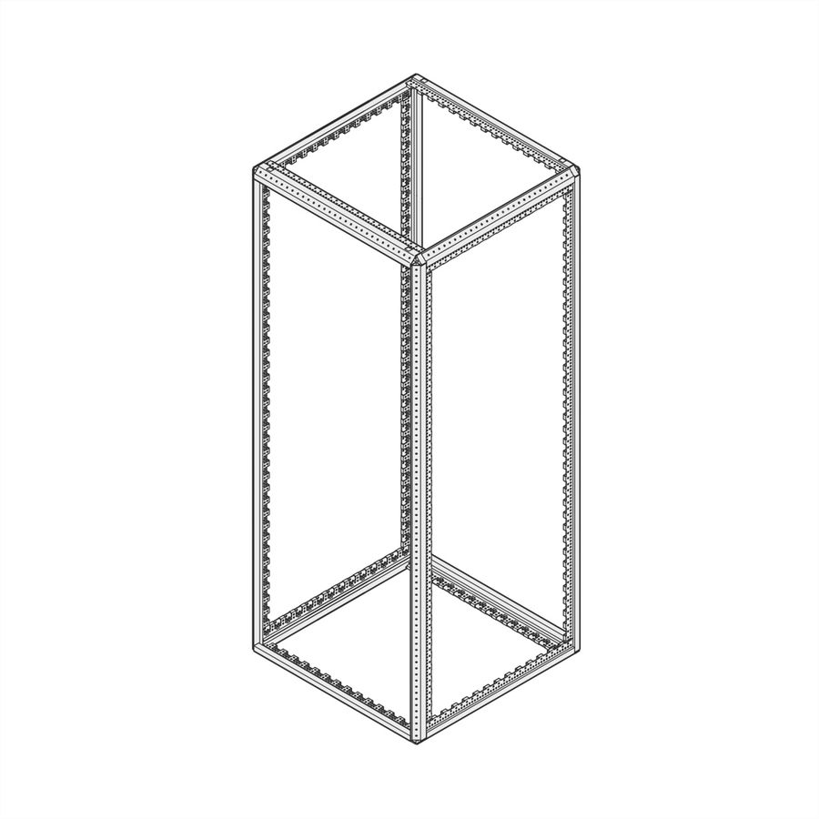 SCHROFF Gestell SL - GEST. SL 1400H600B 600T 7021