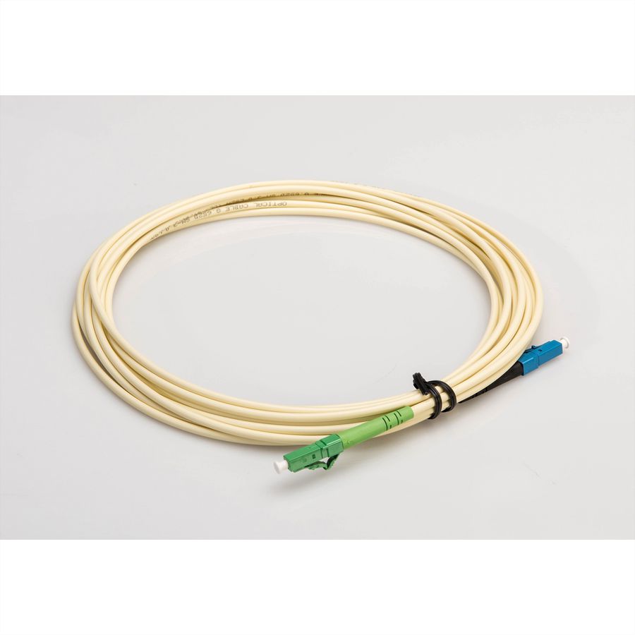 Glasfaserkabel 9/125µm, LC UPC / LC APC Stecker, simplex, 10 m