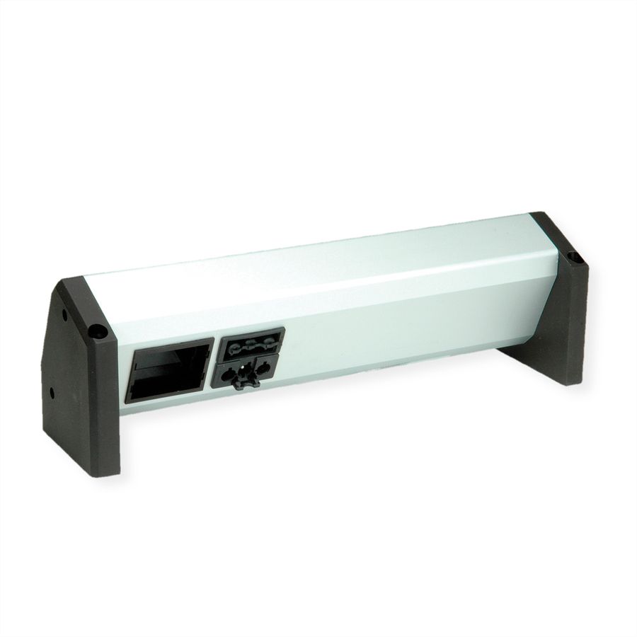 BACHMANN DESK 2xSchutzkontakt USB A&C, USB Charger 22W 1xABD GST18
