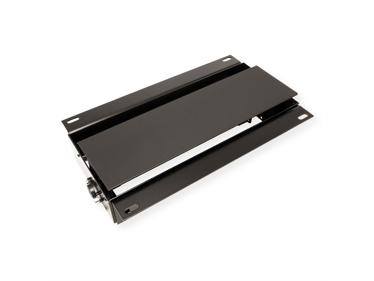 BACHMANN TOP FRAME UT 4fach ohne Klappe Gehäuse sw