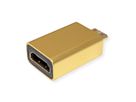 ROLINE GOLD HDMI-Adapter, HDMI BU - HDMI Mini ST