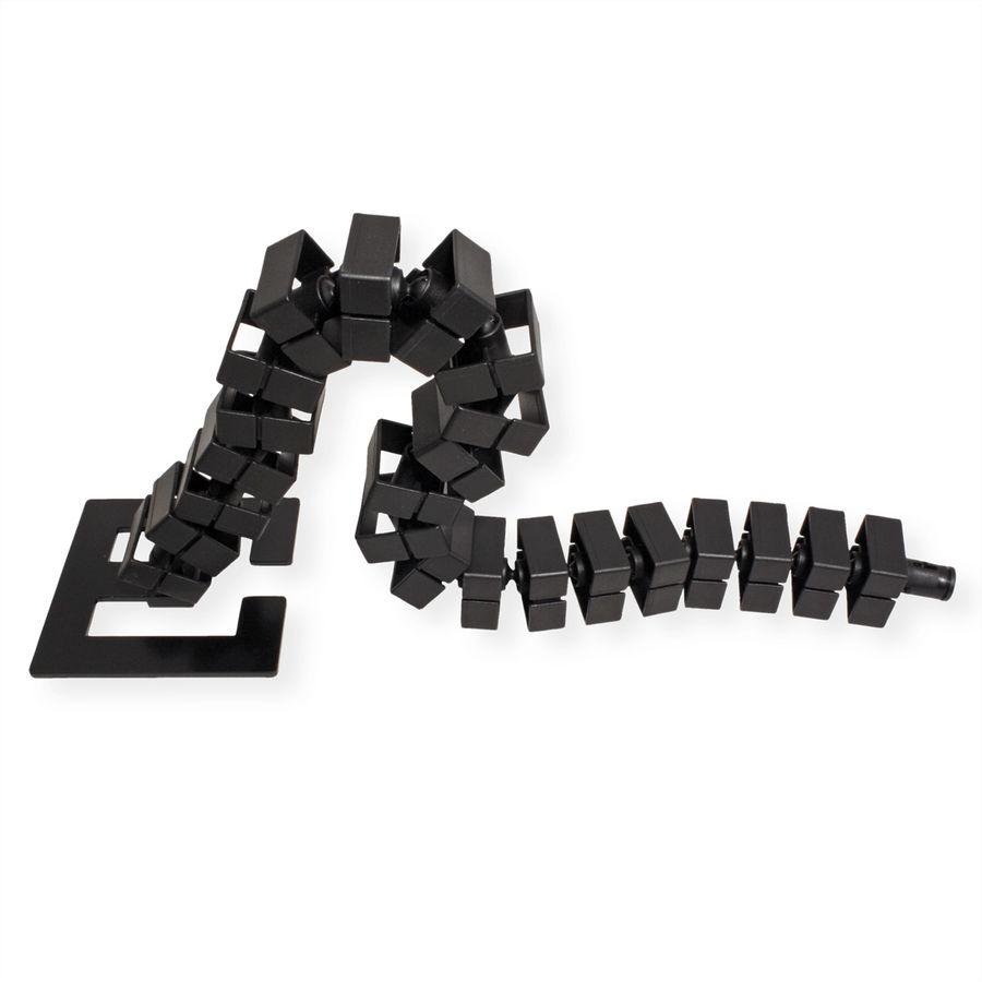 BACHMANN Kabelschlange Quadro Set schwarz