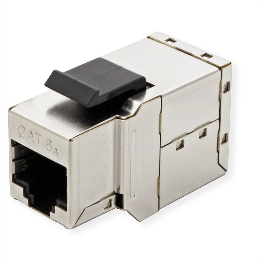 ROLINE RJ-45 Kupplung geschirmt, Cat.6A (Class EA)