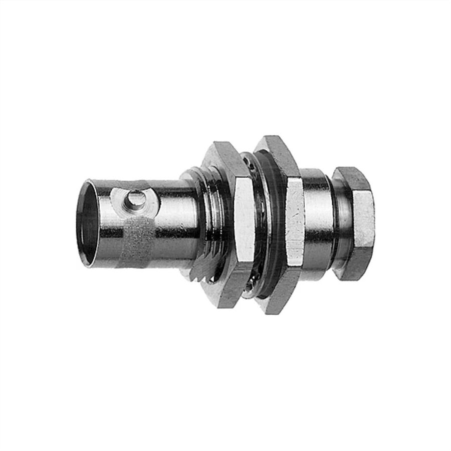 TELEGÄRTNER BNC-Kabeleinbaubuchse 50 Ohm, für RG178B/U Druckverschraubung