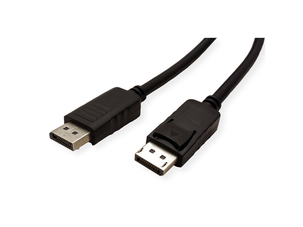 STANDARD DisplayPort Kabel, DP ST - ST, schwarz, 3 m
