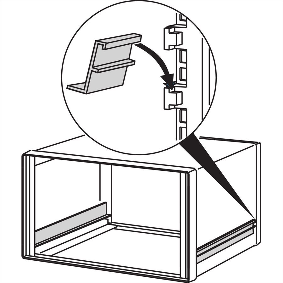 SCHROFF Gleitschienen - GLEITSCHIENE 300T COMPTEC