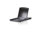 ATEN CL1308N KVM-Switch, 48cm TFT, VGA, PS/2-USB, 8 Port, DE-Layout