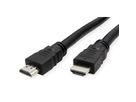 VALUE HDMI High Speed Kabel mit Ethernet, schwarz, 7,5 m