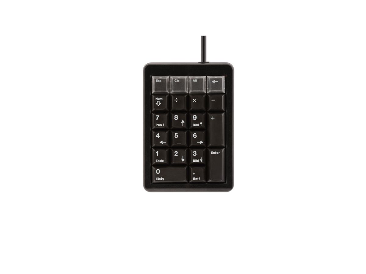 CHERRY G84-4700 Numerische Tastatur Laptop / PC USB Schwarz