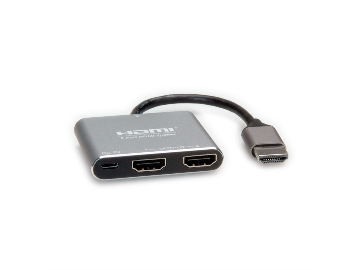 VALUE Video-Splitter, HDMI 4K, 2fach