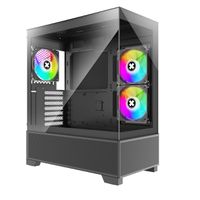 XILENCE Xilent Beam ATX PC-Gehäuse schwarz, X218.ARGB Gaming ATX PC Case