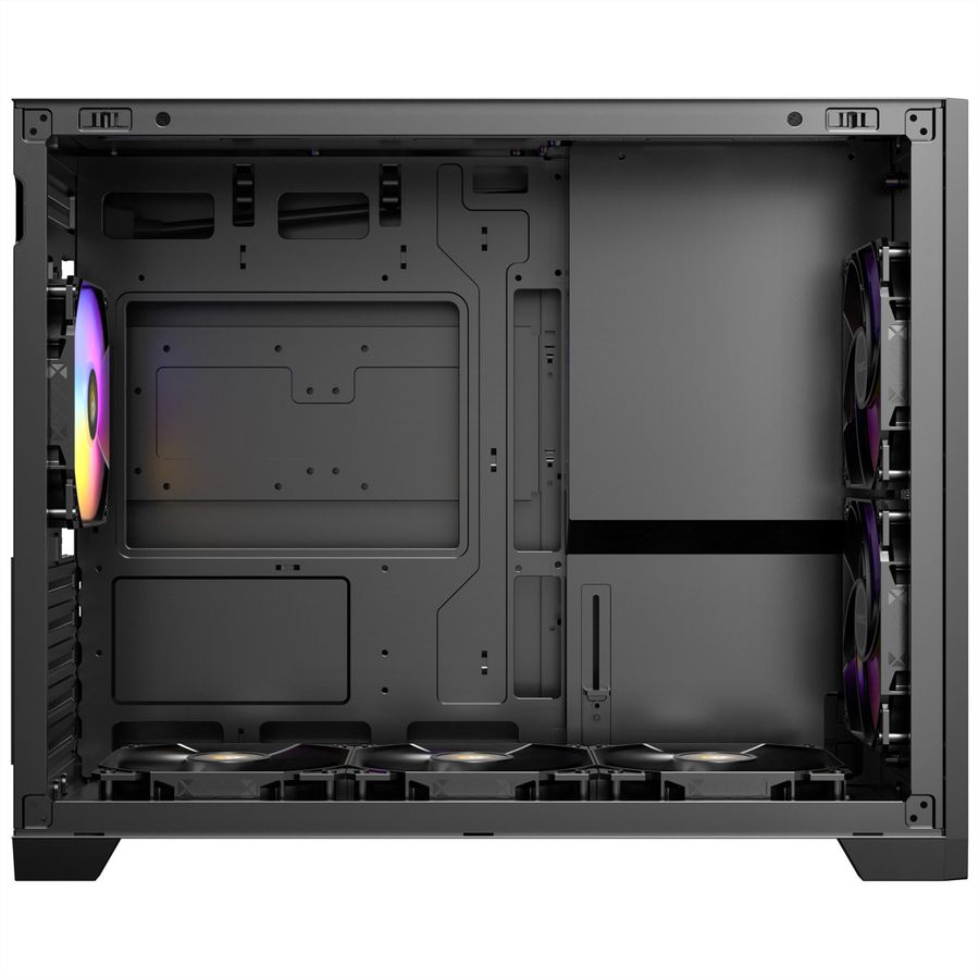 ANTEC FLUX M ATX/Micro-ATX/ITX Midi Tower PC Gehäuse , schwarz