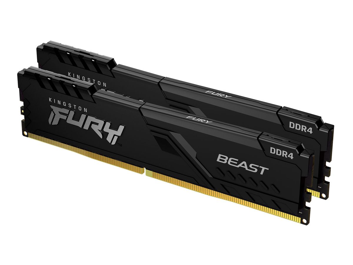 Kingston Technology FURY 32GB 3600MT/s DDR4 CL18 DIMM (2er-Kit) Beast Black