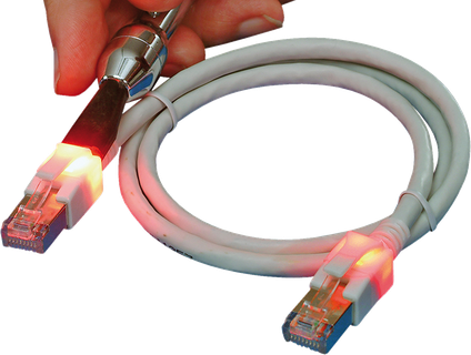 RJ45-Patchkabel mit Lichtidentifikation