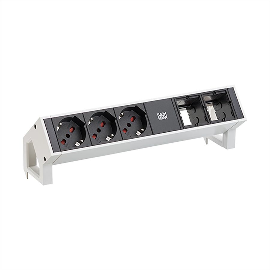 BACHMANN DESK2 3xP40 2xCM, 0,2m GST18 RAL9010, Italia
