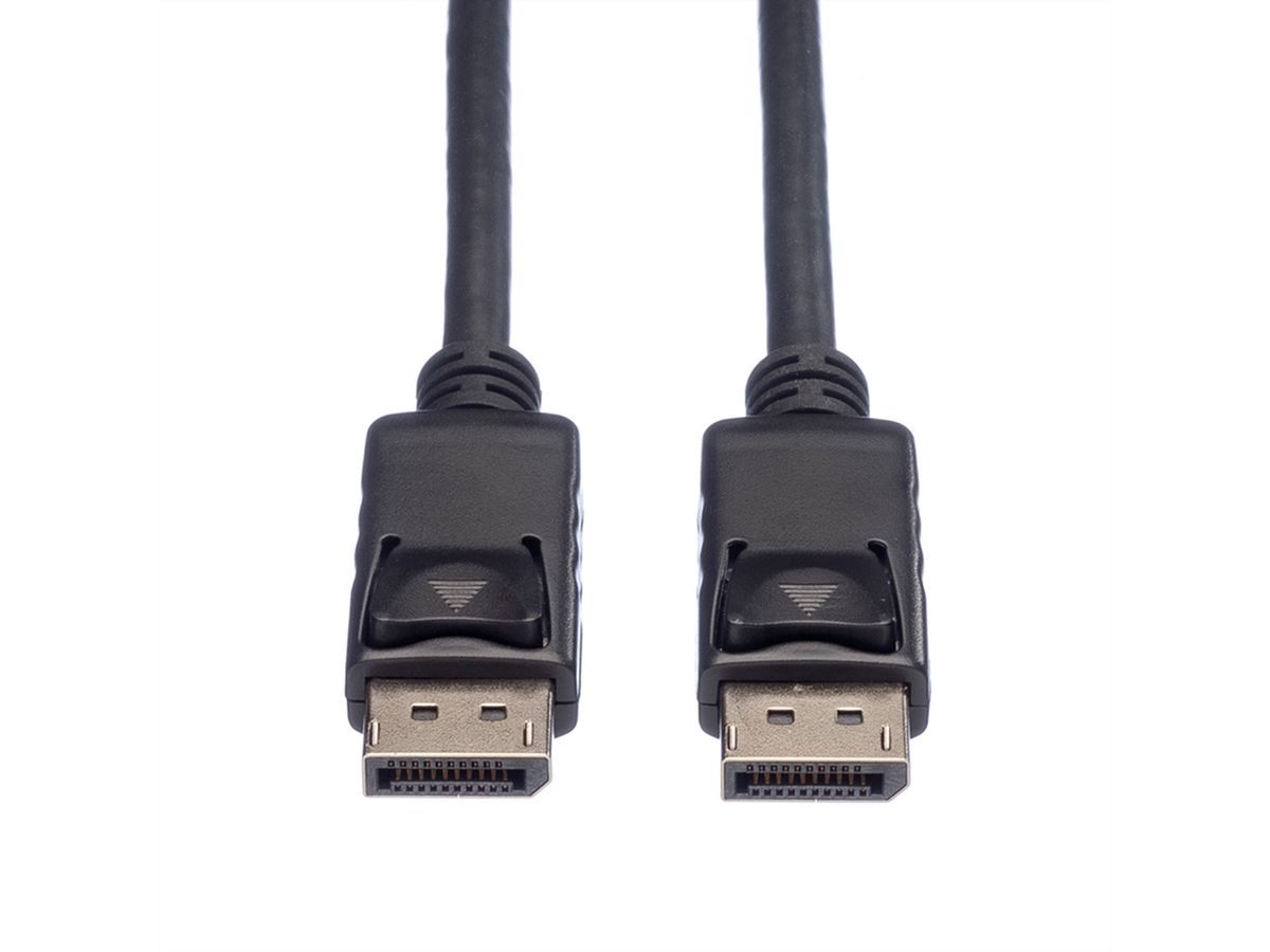 ROLINE DisplayPort Kabel, DP ST - ST, LSOH, schwarz, 7,5 m