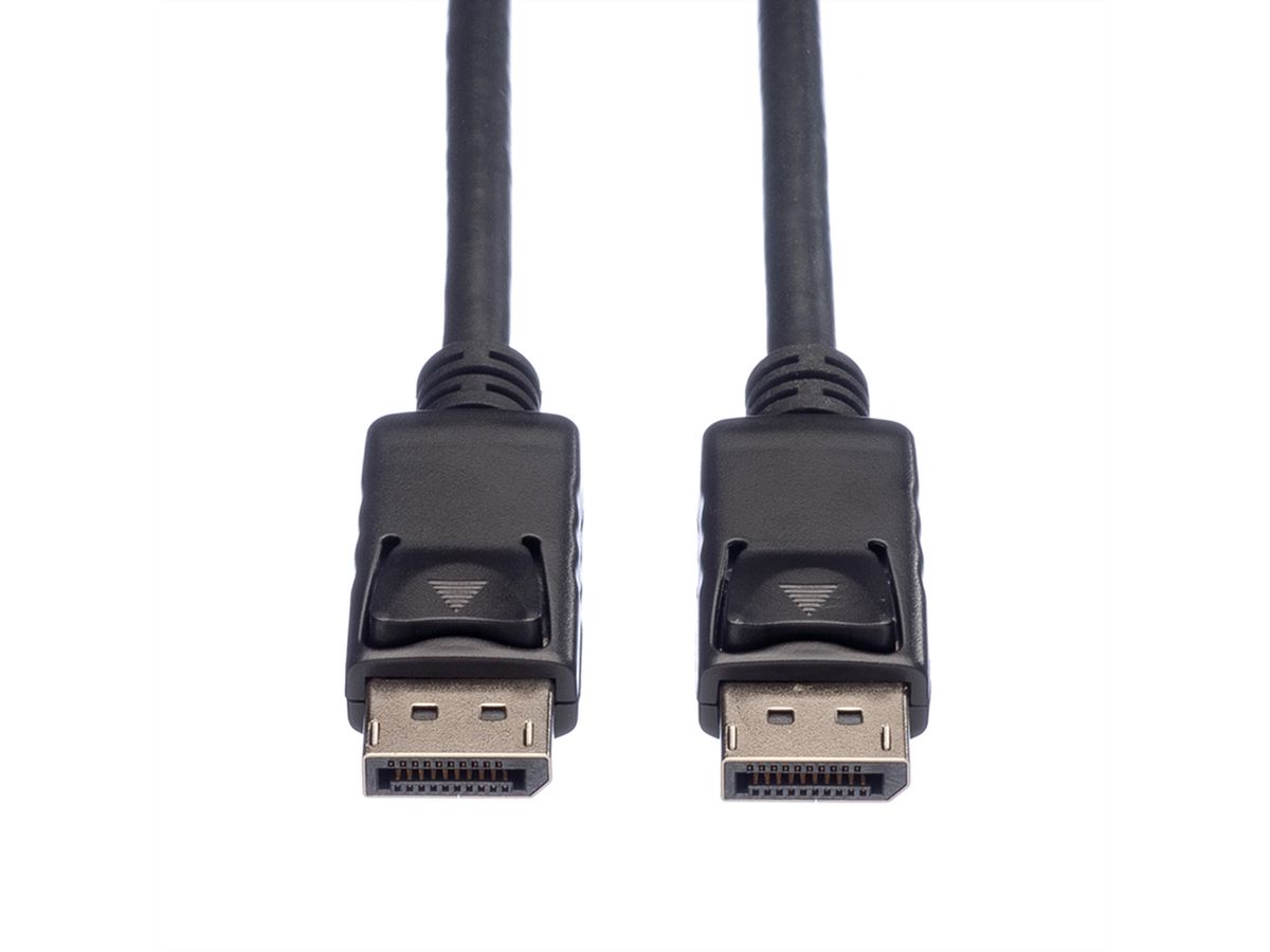 ROLINE DisplayPort Kabel, DP ST - ST, LSOH, schwarz, 1,5 m