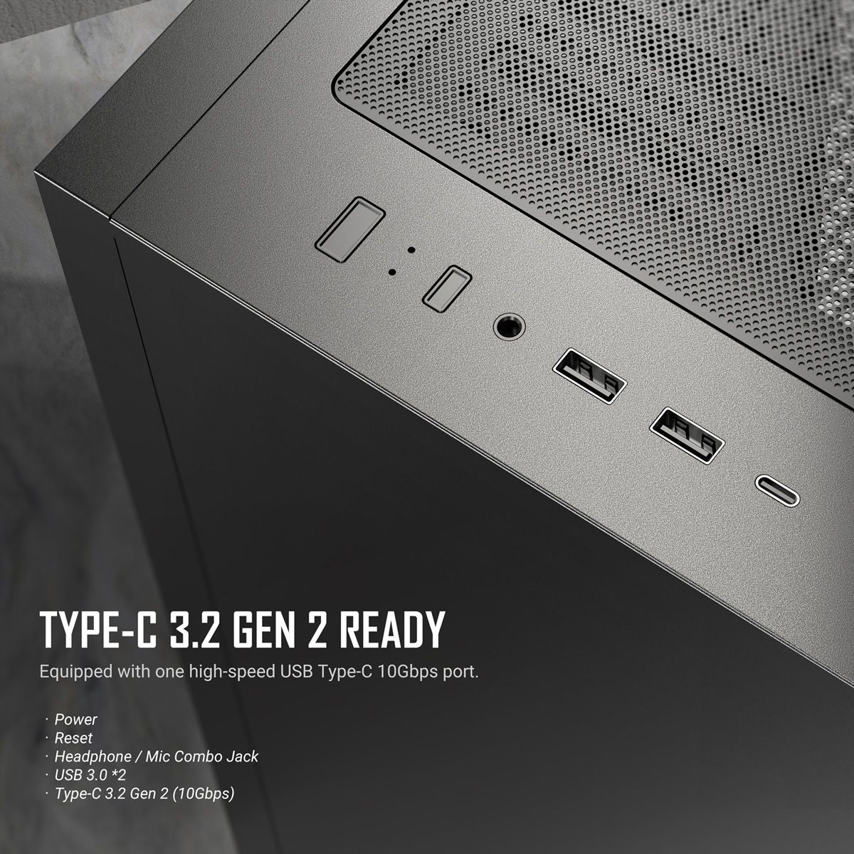 ANTEC P30 Air, schwarz