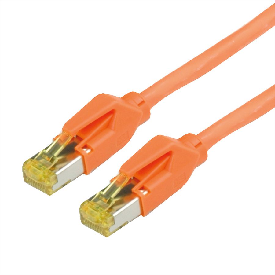 DRAKA Patchkabel Cat.6A (Class EA) S/FTP, UC900 TM31, LSOH, orange, 2 m