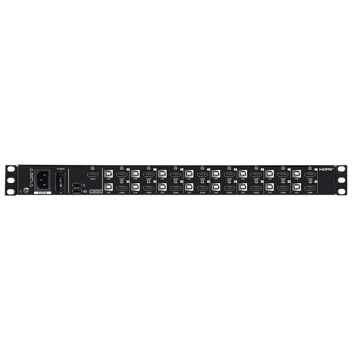 ATEN CL3716NW IT 16-Port USB HDMI LCD KVM Konsole, IT-Layout