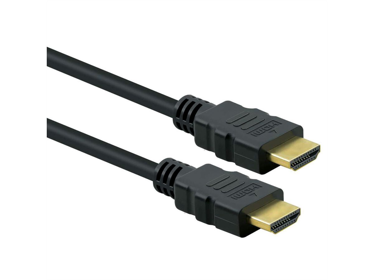 STANDARD 8K HDMI Ultra HD Kabel mit Ethernet, ST/ST, schwarz, 3 m