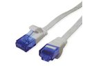 VALUE Patchkabel Kat.6A (Class EA) UTP, extra-flach, grau, 2 m