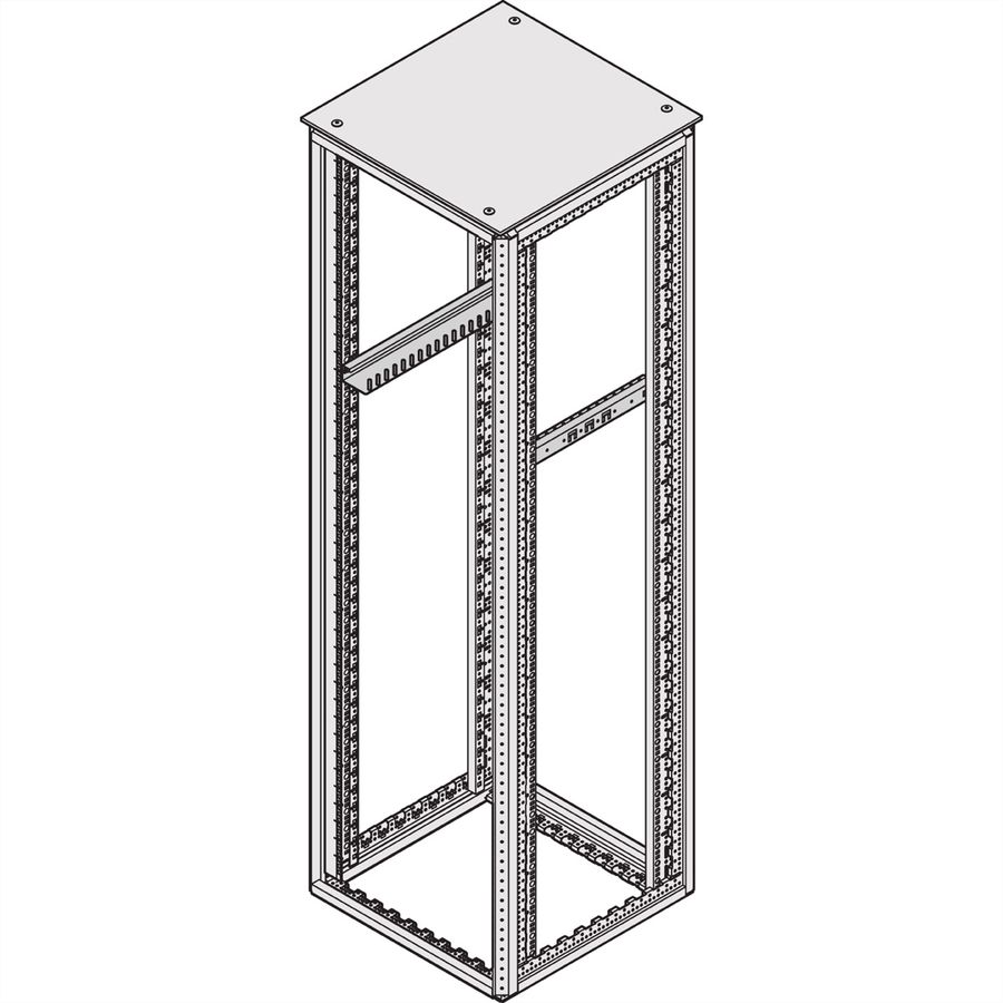 SCHROFF Schwerlastgleitschiene 100 kg - GLEITSCHIEN/SCHWERL. 600 10X