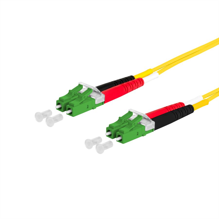 METZ CONNECT OpDAT Patchkabel, LC-D APC/LC-D APC OS2, 2 m