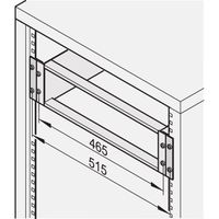 SCHROFF 19"-Adapter symmetrisch - ADAPTERSATZ 3HE SYMETR.