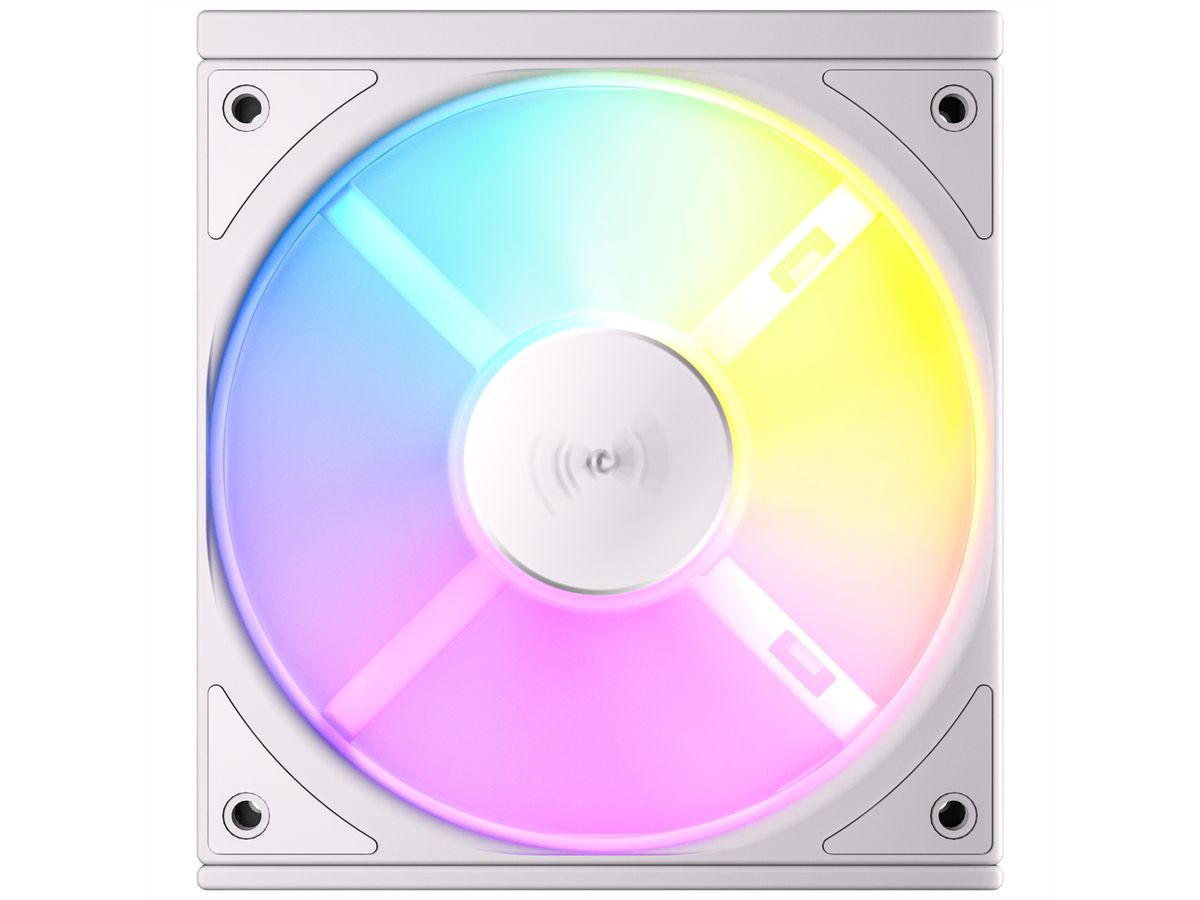 ANTEC C120 ARGB Fan PC Gehäuselüfter 120mm 3er Pack, weiß