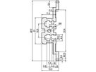 SCHROFF Modulschiene mitte, Typ MZ - MODULSCH. MITTE 20TE MZ