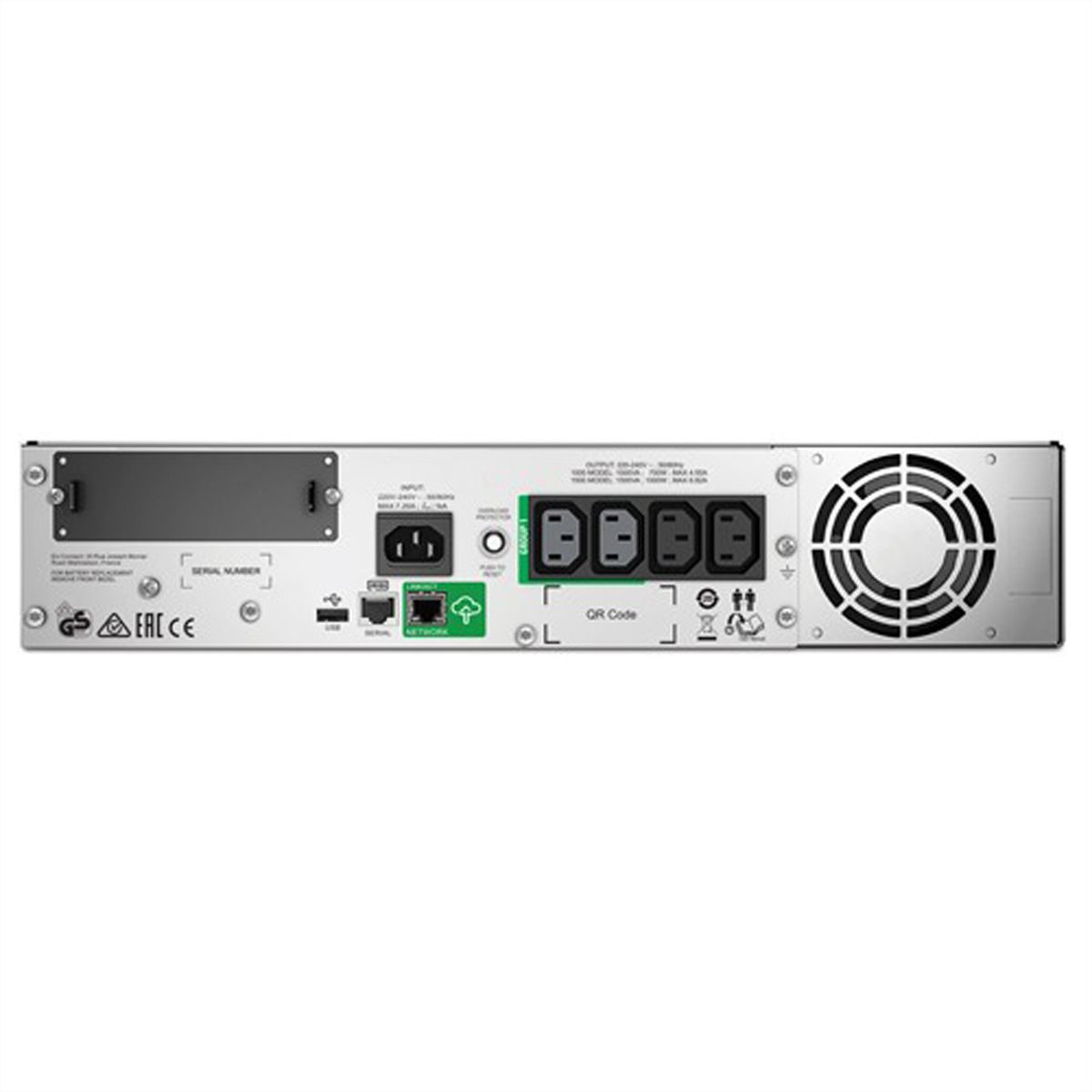 APC SMT1000RMi2UC mit SmartConnect, Rackmount, 2HE