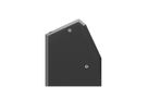 BACHMANN DESK 2xCEE7/3 1xCM GST18, schwarz