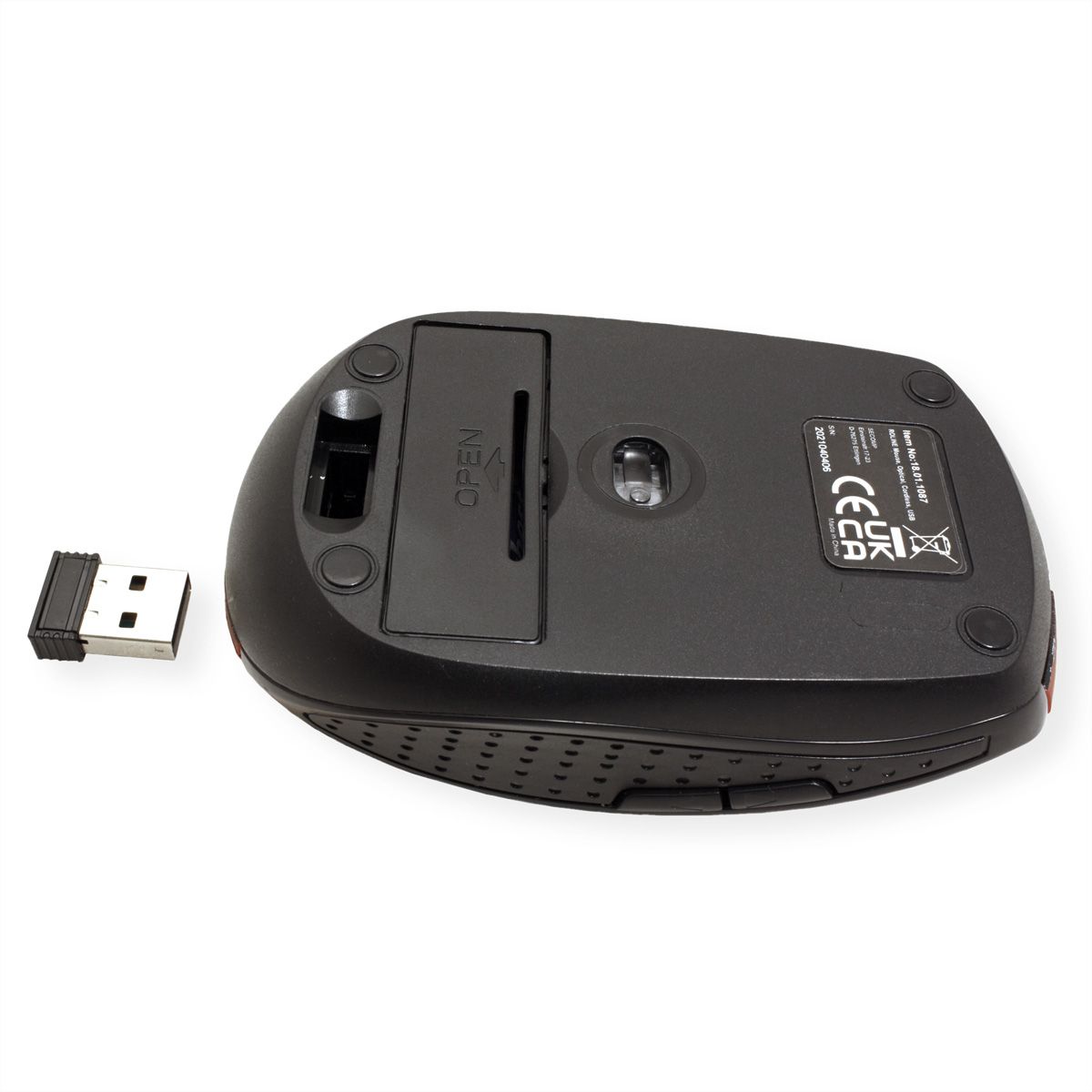 ROLINE Maus, optisch, USB, wireless