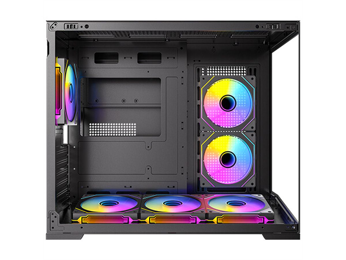 ANTEC CX M3 ARGB B PC Case, Mini-Tower microATX, schwarz