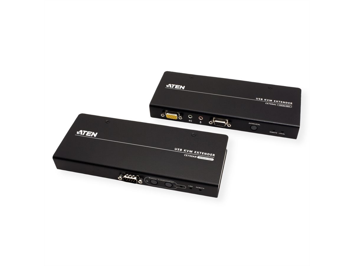 ATEN CE750A KVM Verlängerung VGA, USB, Audio, RS232, 200m