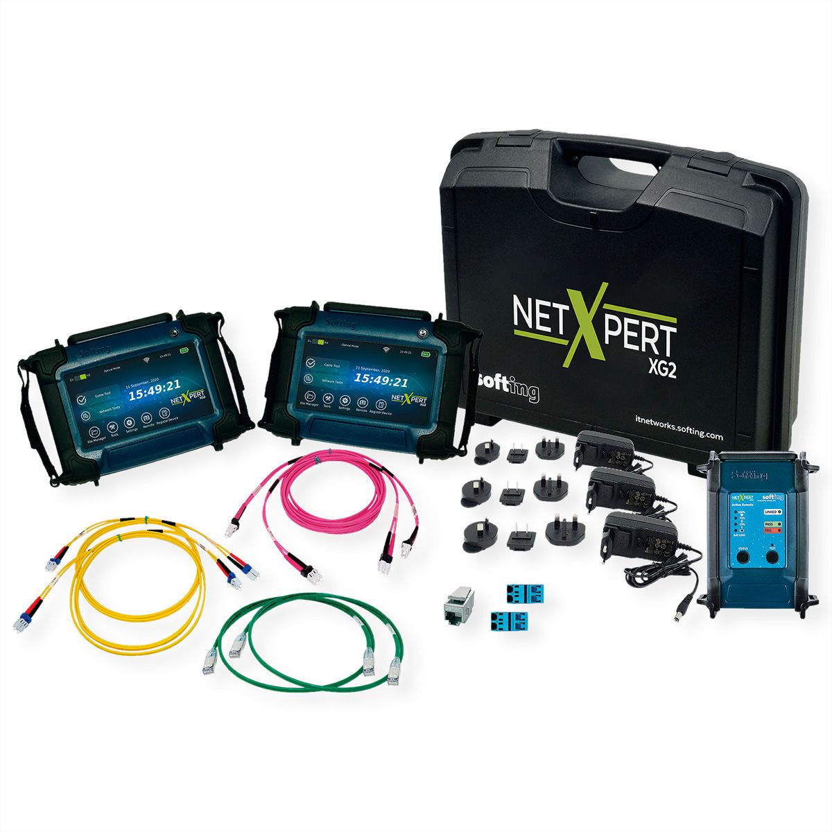 SOFTING NetXpert XG2-Plus Netzwerk-/Verkabelungs-Qualifizierer