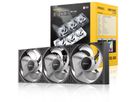 ANTEC C120 ARGB Fan Reverse PC Gehäuselüfter 120mm 3er Pack, schwarz