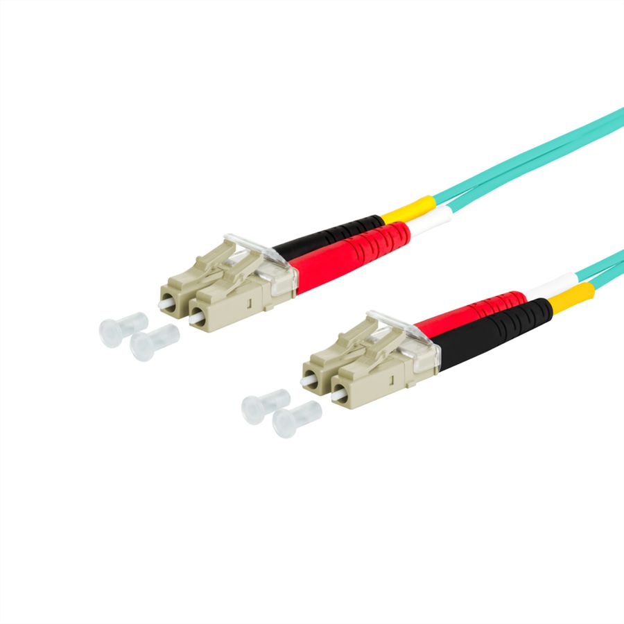 METZ CONNECT OpDAT Patchkabel, LC-D/LC-D OM3, 8 m